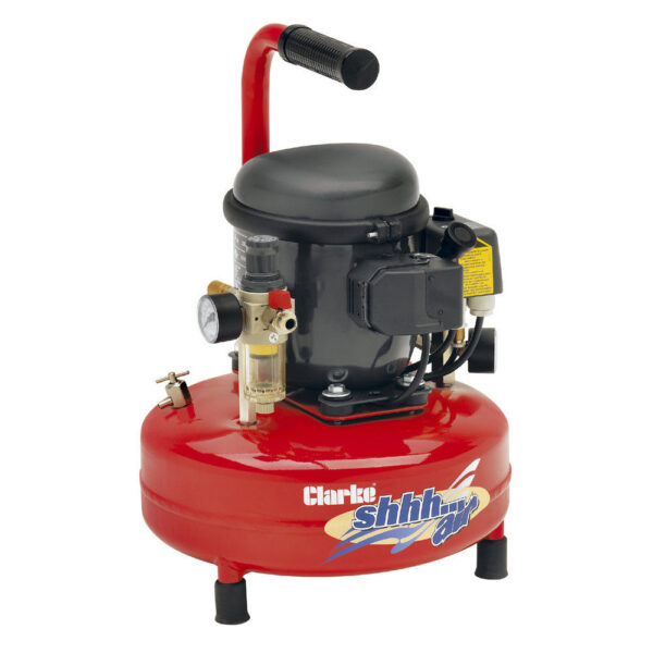 Clarke Shhh Air 30/9  9Litre SUPER QUIET – Air Compressor (230V)