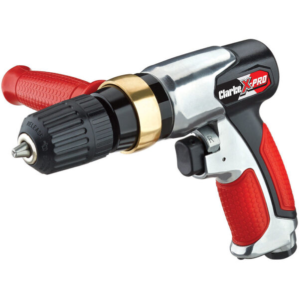 Clarke CAT137 X-Pro Professional 3/8″ Keyless Reversible Air Drill