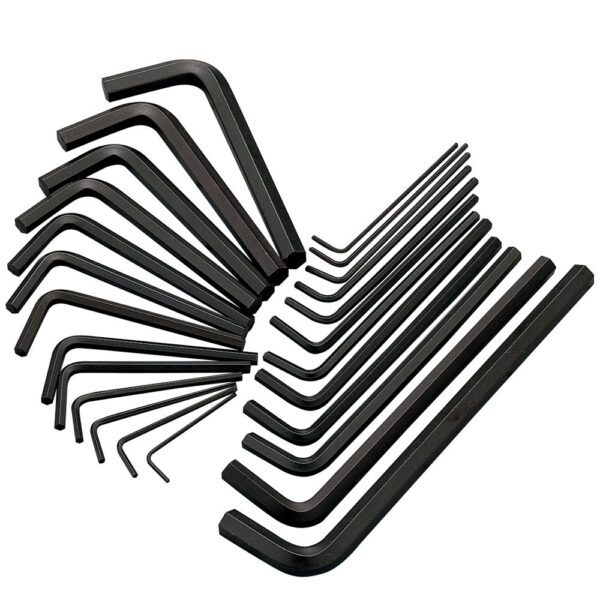 Clarke CHT100 25-Pce AF/Metric HEX key set
