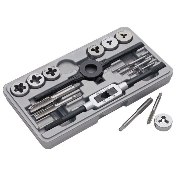 Clarke CHT203 16-Pce Tap & Die Set