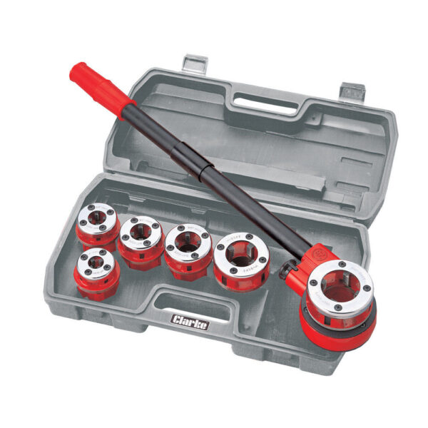 Clarke CHT392 – 6 Piece Pipe Threading Kit