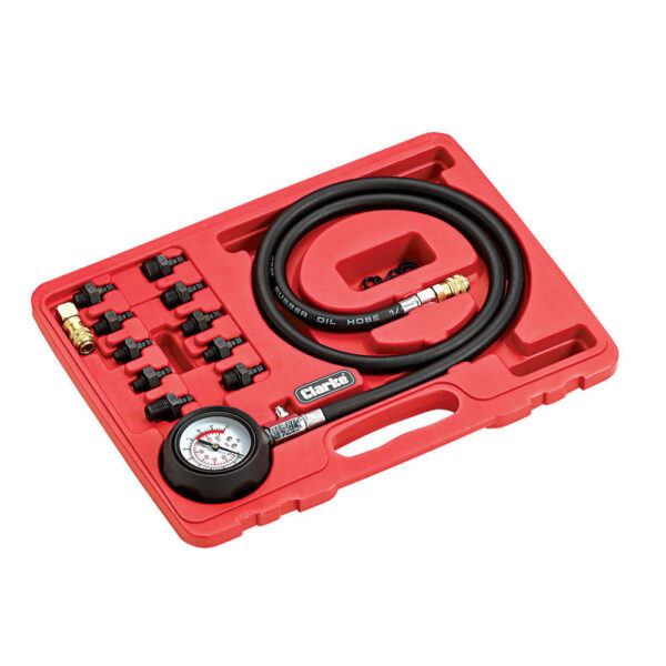 Clarke CHT712  12pc Oil Pressure Test Kit