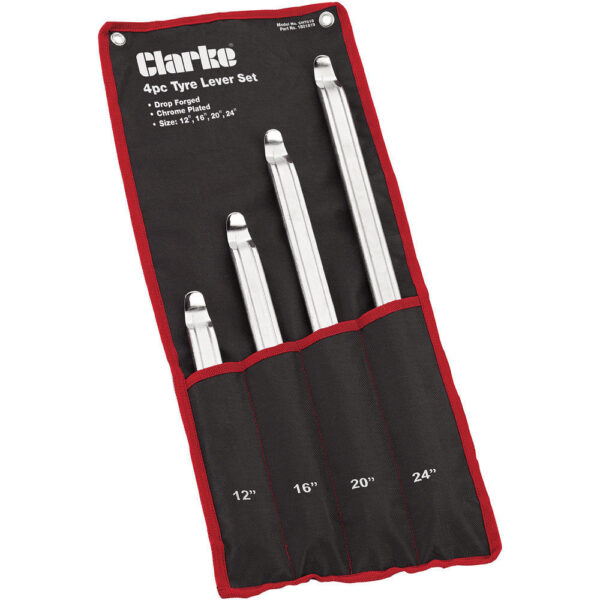 Clarke CHT819 4 Piece Automotive Tyre Lever Set