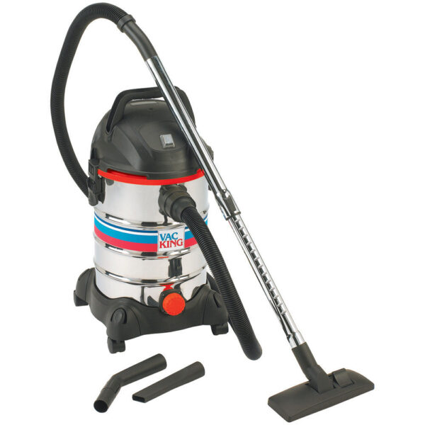 Vac King CVAC25SS Wet & Dry Vacuum Cleaner (230V)