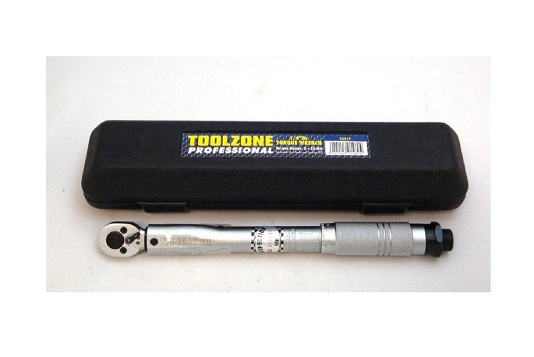 Toolzone 1/4" Low Range Torque Wrench 5-25Nm