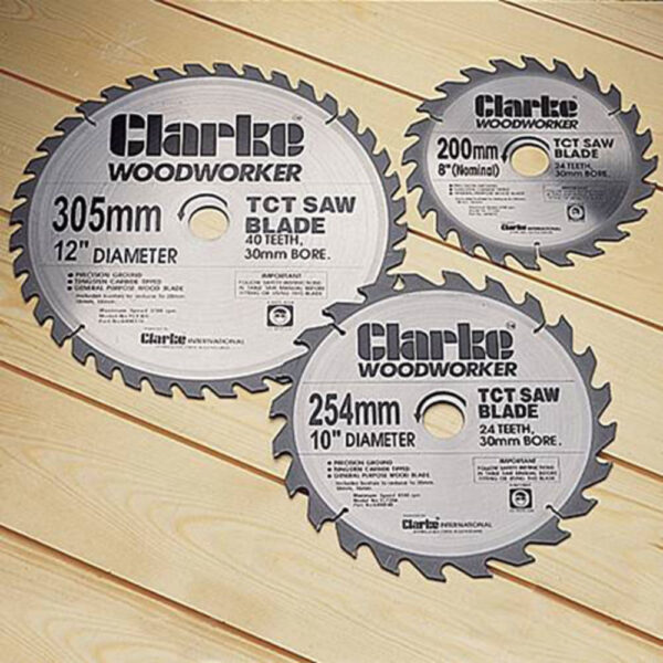 Clarke 184mm Tungsten Carbide Tipped Saw Blade - TCT187