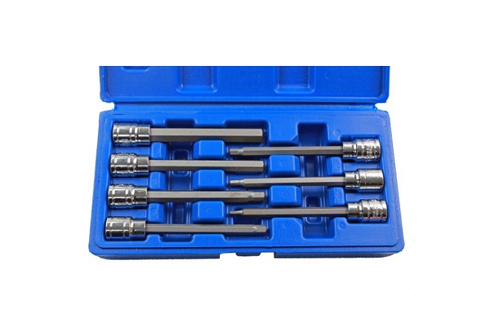 US Pro 7 Pc 3/8" Dr 110mm Hex Bit Socket Set