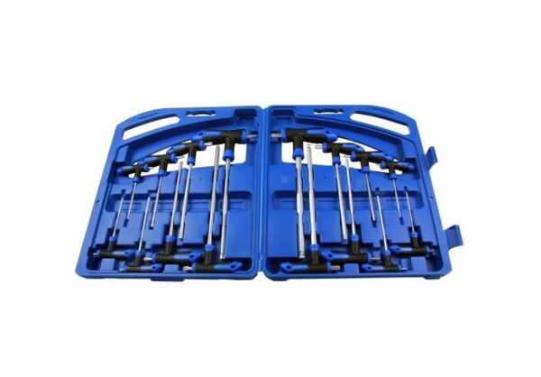 US PRO 16PC T Handle Hex Ball & Torx Set