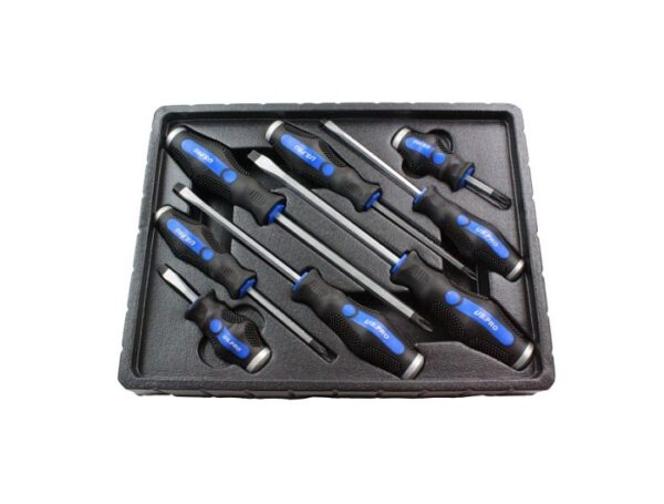 US Pro 8PC GO-THRU Screwdriver Set