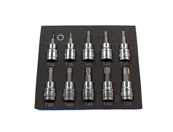 US PRO 10Pc 3/8″ Drive 48mm Long S2 Torx Set