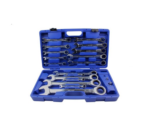 US PRO 20 PC Metric Combination Gear Ratchet Set