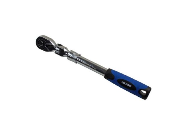 US PRO 1/2″ Extra Long Extendable Swivel Head Ratchet