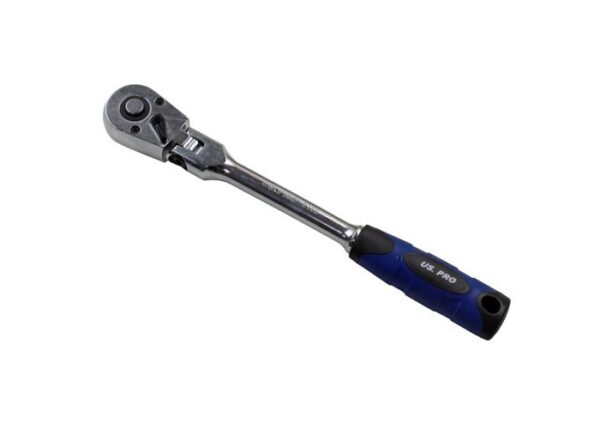 US Pro 1/4″” Dr Flexi Head Ratchet