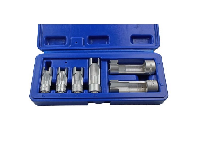 US Pro 6Pc Difficult Access Socket Set 10 -19mm