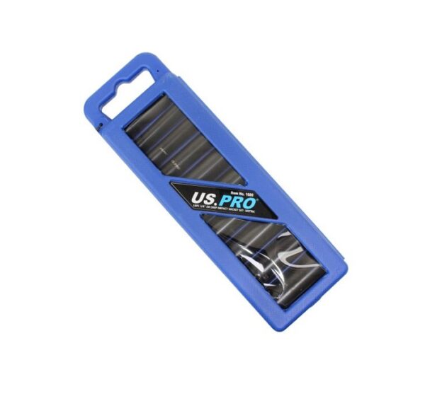 US PRO 10PC 3/8" Dr Deep Impact Socket Set METRIC